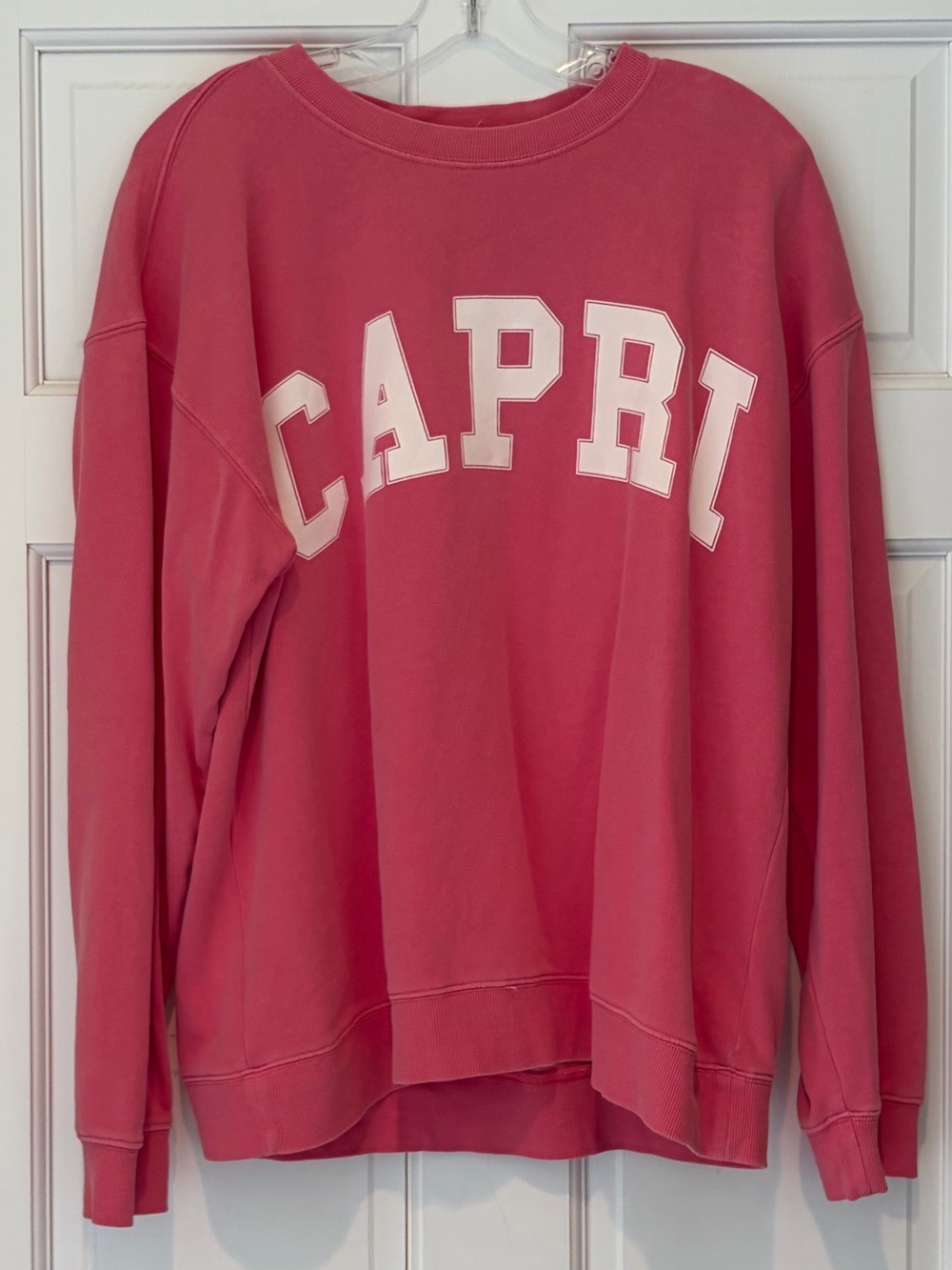 Ocean Drive CAPRI Women's Pink Crewneck Sweatshirt